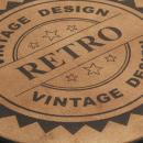 Barhocker mit Canvas-Aufdruck 2 Stk. Braun Schwarz Ziegenleder