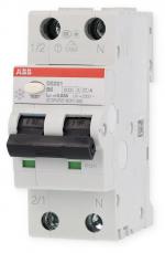 ARDEBO.de ABB DS201A-B6/0,03 FI/LS-Schalter 6kA, 6A, 2-polig, Typ A (2CSR255180R1065)
