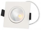 ARDEBO.de Brumberg INDIWO68 LED-Einbaustrahler, 6W, 540lm, 3000K, weiß (12295173)