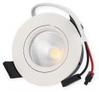 ARDEBO.de Brumberg INDIWO68 LED-Einbaustrahler, 6W, 530lm, 3000K, weiß (12293173)