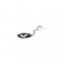 ARDEBO.de Brumberg BB03 LED-Einbaustrahlerset Phasenabschnitt dimmbar (Rundkonverter), 6W, 640lm, 3000K, nickel matt (40363153)