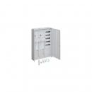 ARDEBO.de Hager ZB33SEH25LS Komplettschrank, universZ, 2 ZP, BKE-I, OKK, APZ, VT5, H=1100 mm, 2-Feld, ESA