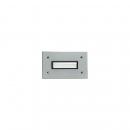 ARDEBO.de Grothe ETA 801 EV1 Etagenplatte, Aluminium, beleuchtbar, Silber (55801)
