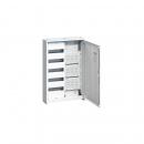 ARDEBO.de Hager FWB52K1 Feldverteiler AP, univers, IP31, SKII, 60PLE+Mediafeld, mit geschlitzer Tür, 800x550x161mm, QuickConnect
