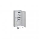Hager ZB32SEQ15EN Komplettschrank, universZ, 1ZP, RES, BKE-I, VT5, APZ, SLS 50A, 1100x550x205mm, 2-Feld