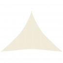 Sonnensegel 160 g/m² Creme 4,5x4,5x4,5 m HDPE