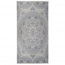 Outdoor-Teppich Flachgewebe 100x200 cm Blaues Muster