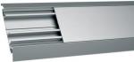 ARDEBO.de Hager AKA181250ELN Aufbodenkanal mit 2 Kammern aus Aluminium AKA 18x125mm eloxiert, 2m