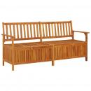 Truhenbank 170 cm Massivholz Akazie