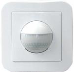 ARDEBO.de - HBWM180UPW UP-Bewegungsmelder 180 ° weiss mit Rahmen