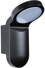 ARDEBO.de Esylux OL100 LED OL 100 LED 3K LED Wandleuchte 14W, schwarz (EL10710711)