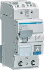 ARDEBO.de Hager ARC913D Fehlerlichtbogen-Schutzeinrichtung AFDD mit LS-Schalter 1P+N 6kA B-13A 2M