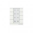 ARDEBO.de Busch-Jaeger SB-F-8.0.11-884 Bedienelement 8-fach Busch-Tenton®, Free@Home, Studioweiß (2CKA006220A0892)