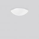 ARDEBO.de - 211059.002 Flat Basic, weiß, on/off Decken- und Wandleuchten, D 370 H 118, Glas 