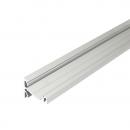 ARDEBO.de - 53385262 QualityFlex ONE Anbau-Eckprofil, alu eloxiert, L x B x H: 2.000 x 24 x 