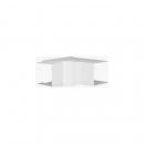 ARDEBO.de Hager LFF6006049016 Inneneck einstellbar halogenfrei zu LF/LFF 60x57mm verkehrsweiß