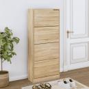 Schuhschrank Sonoma-Eiche 63x24x147 cm Holzwerkstoff