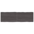 Tischplatte 160x50x(2-6) cm Massivholz Behandelt Baumkante