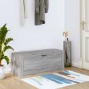 Wand-Schuhschrank Grau Sonoma 100x35x38 cm Holzwerkstoff