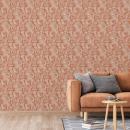 DUTCH WALLCOVERINGS Tapete Mae Orange und Beige