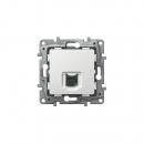 Legrand Datendose 1xRJ45 geschirmt für NILOE, Kategorie 6 STP, Farbe: aweiß (664775)