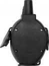 ARDEBO.de Merten Vollgummi-SCHUKO-Dreifach-Hängekupplung, 16 A, 250 V, IP20, schwarz (179851)