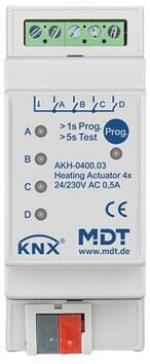 MDT AKH-0400.03 Heizungsaktor 4-fach 2TE REG