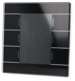 ARDEBO.de MDT BE-GT2TS.02 Glastaster II Smart Farbdisplay, schwarz