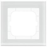 ARDEBO.de MDT BE-GTR163W.01 Glasrahmen 1-fach für 63mm Programm, Weiß