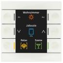 MDT BE-TAS86.02 Taster Smart 86 Farbdisplay, weiß