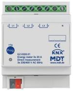 MDT EZ-0320.01 Energiezähler 3-fach. 20A Direktmessung
