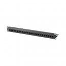 ARDEBO.de Metz Connect 130814-0203-E UAE 25x8(4) Cat.3 Patchfeld, Stahlblech, schwarz
