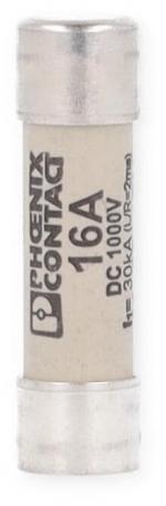 ARDEBO.de Phoenix Contact Sicherung - FUSE 10,3X38 16A PV, 1000V, 10 Stück (3061350)