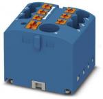 ARDEBO.de Phoenix Contact PTFIX 6/6X2,5 BU Verteilerblock, Grundklemme mit Einspeisung, 7-Polig, blau
