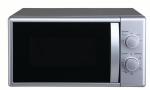 PKM MW700-20 UB2 Stand-Mikrowelle, 700 W, 20 L, Auftaufunktion, Timer, silber