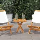 Tischplatte Quadratisch 50x50x2,5 cm Massivholz Teak