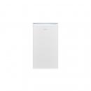 ARDEBO.de Exquisit KS85-V-091E Standkühlschrank, 45 cm breit, 75L, LED Beleuchtung, 2 Türablagen, Flaschenregal, weiß