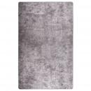 Teppich Waschbar Grau 160x230 cm Rutschfest