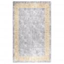 Teppich Waschbar 80x150 cm Grau Rutschfest