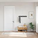 Teppich Waschbar 80x300 cm Hellbeige Rutschfest