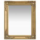 Wandspiegel im Barock-Stil 50x60 cm Golden
