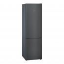 ARDEBO.de Siemens KG39E8XBA iQ500 Stand Kühl-Gefrierkombination, 60cm breit, 201cm hoch, 343 L, lowFrost, hyperFresh, blackSteel