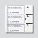 Siedle Vario TM 612-3 W Tasten-Modul, weiß (200035521-00)
