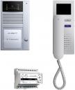 TCS PVC1410-0010 eco:set Video-Türsprechanlage mit Freisprecher, 1 Taste, Digitaldisplay