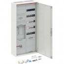 STRIEBEL & JOHN BA27BM Zählerschrank, Baureihe ComfortLine A, 5-reihig, verkehrsweiß (2CPX054210R9999)