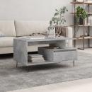 Couchtisch Betongrau 90x49x45 cm Holzwerkstoff