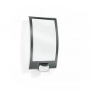 ARDEBO.de Steinel L 22 S Sensor-Außenleuchte, Edelstahl, 60W, E27, IP44, anthrazit (035709)