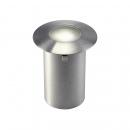 ARDEBO.de SLV TRAIL-LITE 60 Outdoor Bodeneinbauleuchte, LED, 3000K, IP65, edelstahl 316, Glaseinsatz satiniert (227462)