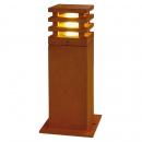ARDEBO.de SLV RUSTY SQUARE 40 Outdoor Standleuchte, TC-DSE, IP55, eckig,, max. 11W, stahl gerostet (229420)