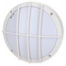 ARDEBO.de SLV BULAN GRID Runde Wand- und Deckenleuchte, TC-TSE, IP55, 2x25W, E27, weiß (229081)